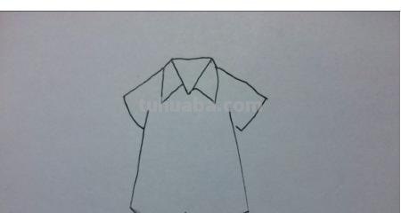 衬衫怎么画简笔画图片 怎样画简单好看的衬衣？