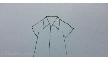 衬衫怎么画简笔画图片 怎样画简单好看的衬衣？