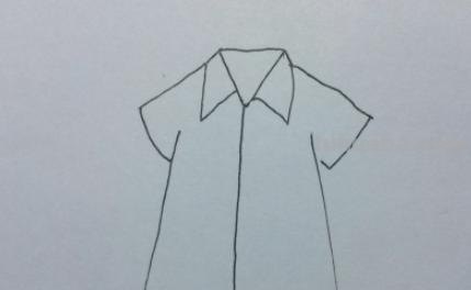 衬衫怎么画简笔画图片 怎样画简单好看的衬衣？