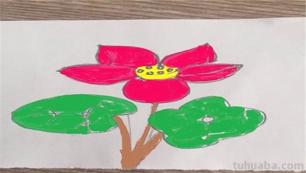 花草怎么画简笔画图片 简笔画：如何教小朋友画出美丽的花朵？