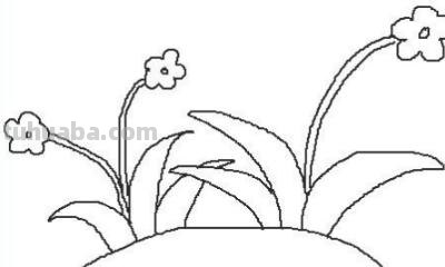 花草怎么画简笔画图片 简笔画：如何教小朋友画出美丽的花朵？