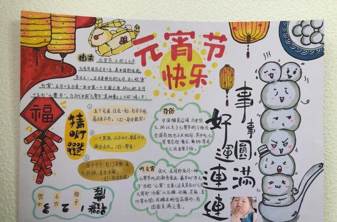 元宵手抄报手抄报怎么画 元宵节手抄报内容资料？
