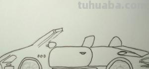 跑车怎么画简笔画图片 怎样画帅气的赛车？