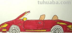 跑车怎么画简笔画图片 怎样画帅气的赛车？
