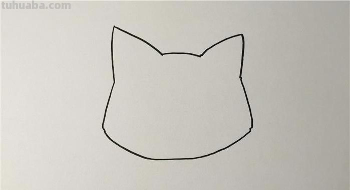 怎么画小猫简笔画儿童 1-3岁儿童简单画画猫咪？