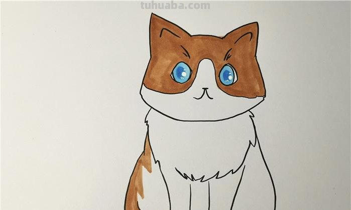 怎么画小猫简笔画儿童 1-3岁儿童简单画画猫咪？