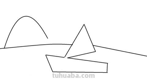 山水怎么画简笔画图片 如何画山水？