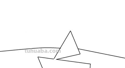 山水怎么画简笔画图片 如何画山水？