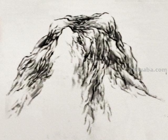 山水怎么画简笔画图片 如何画山水？