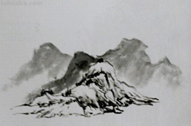 山水怎么画简笔画图片 如何画山水？