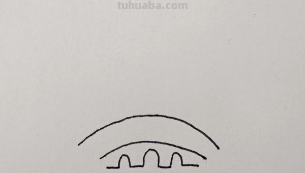 假山怎么画简笔画图片 简易铅笔假山画？