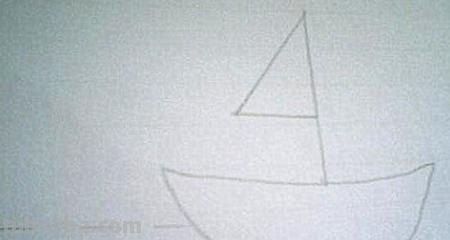 船怎么画简笔画图片 正方形简笔画之如何画轮船？