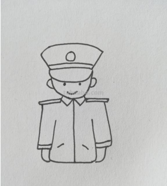 警察局简笔画怎么画 儿童画中高楼大厦的简笔画怎么画？