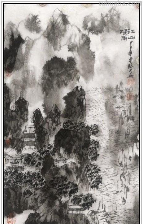 现代著名画家卓鹤君三十三幅经典绘画作品赏析