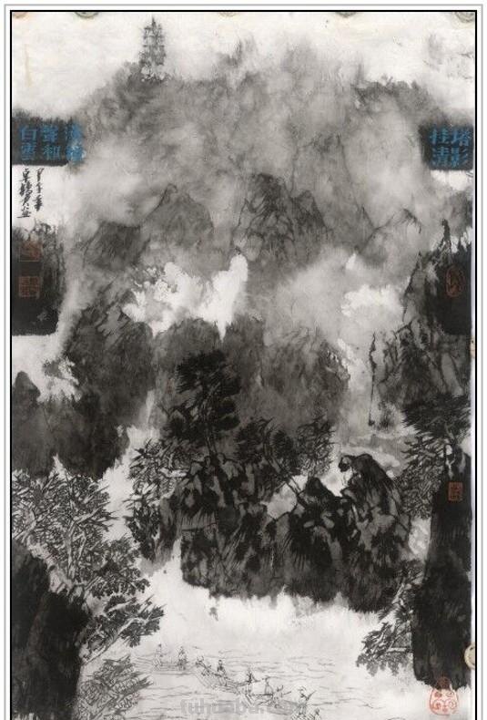 现代著名画家卓鹤君三十三幅经典绘画作品赏析