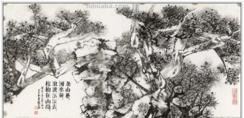 现代著名画家卓鹤君三十三幅经典绘画作品赏析