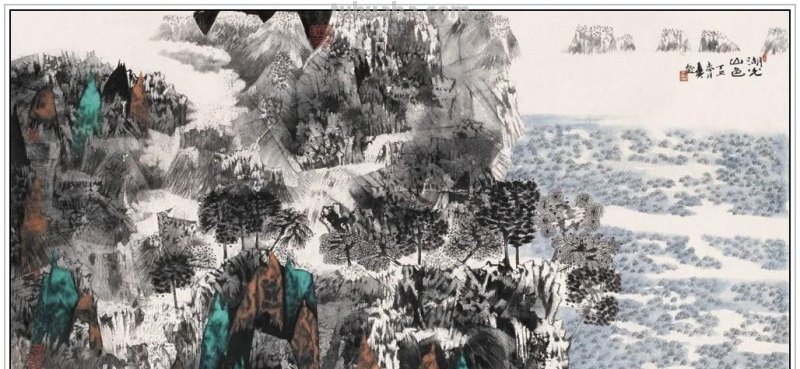 现代著名画家卓鹤君三十三幅经典绘画作品赏析