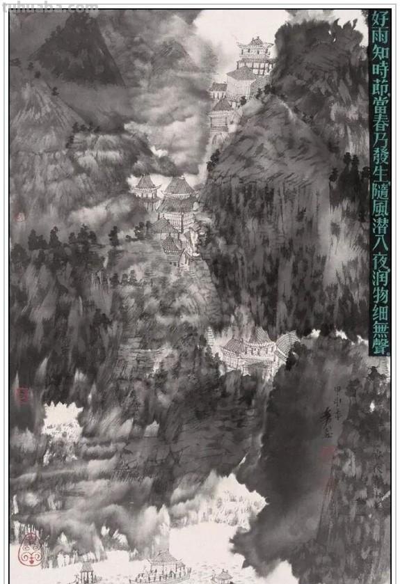 现代著名画家卓鹤君三十三幅经典绘画作品赏析