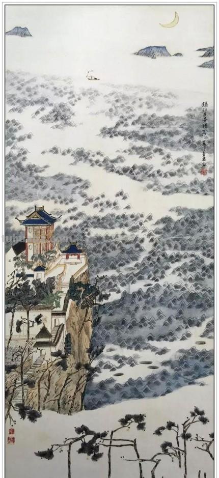 现代著名画家卓鹤君三十三幅经典绘画作品赏析