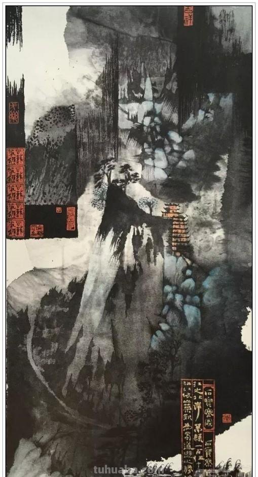 现代著名画家卓鹤君三十三幅经典绘画作品赏析