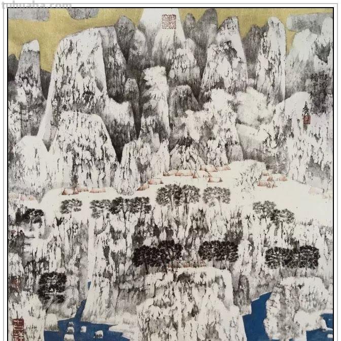 现代著名画家卓鹤君三十三幅经典绘画作品赏析
