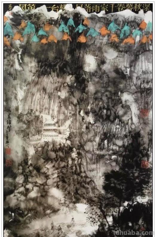 现代著名画家卓鹤君三十三幅经典绘画作品赏析