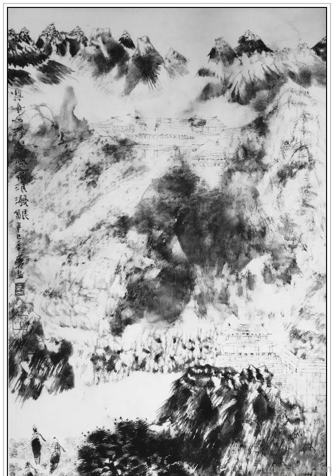 现代著名画家卓鹤君三十三幅经典绘画作品赏析