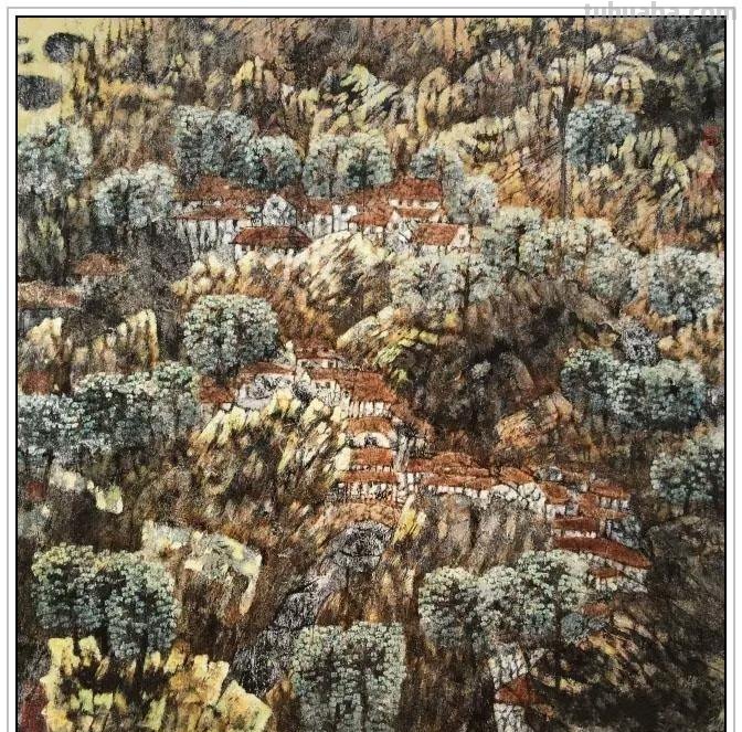 现代著名画家卓鹤君三十三幅经典绘画作品赏析
