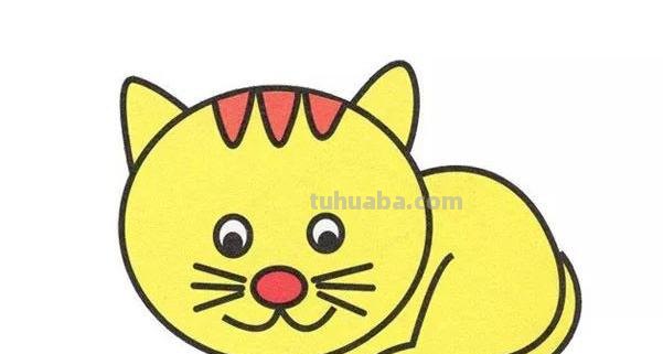 怎么画猫的简笔画步骤 如何画简笔画小猫？