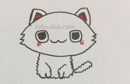 怎么画猫的简笔画步骤 如何画简笔画小猫？