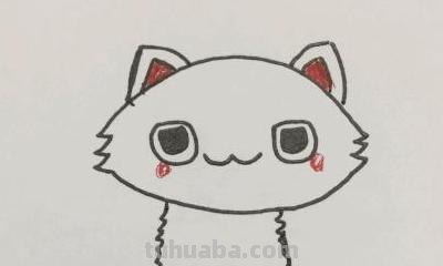 怎么画猫的简笔画步骤 如何画简笔画小猫？