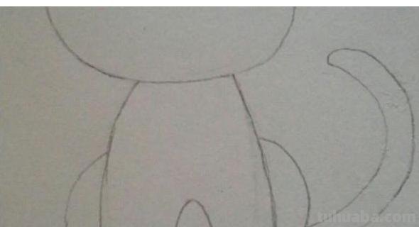 怎么画猫的简笔画步骤 如何画简笔画小猫？