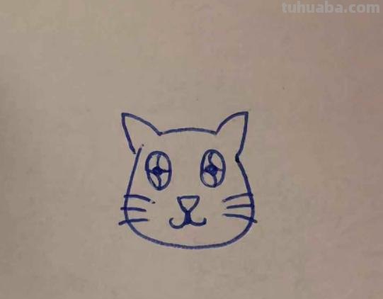 怎么画猫的简笔画步骤 如何画简笔画小猫？