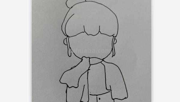 可爱女孩怎么画简笔画 可爱的小女孩简笔画怎么画？