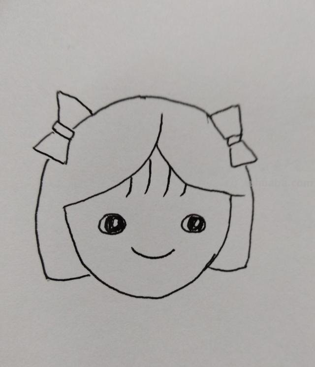 可爱女孩怎么画简笔画 可爱的小女孩简笔画怎么画？