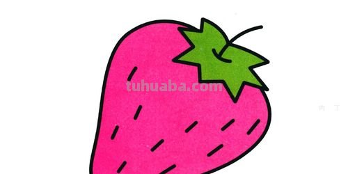 怎么画草莓简笔画图片 草莓简笔画怎么画？