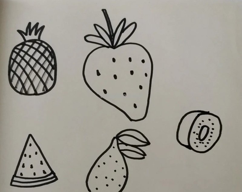 怎么画草莓简笔画图片 草莓简笔画怎么画？