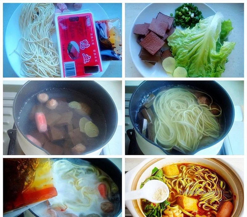 冬季最好吃六种热汤面，快手好做，接地气家常味，好吃又暖和