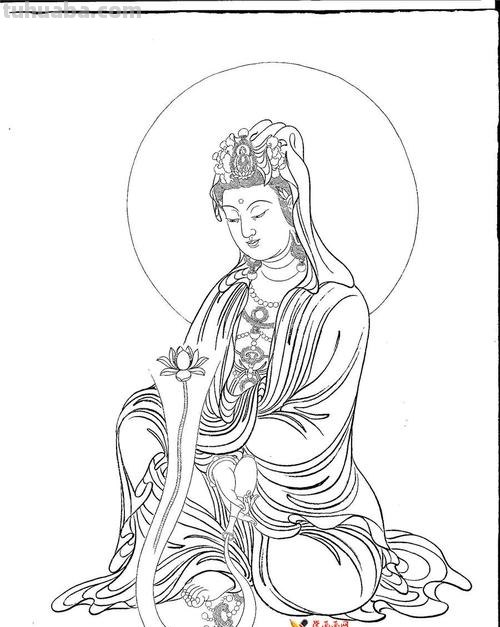 怎么画观音菩萨简笔画 如何画观音菩萨像？