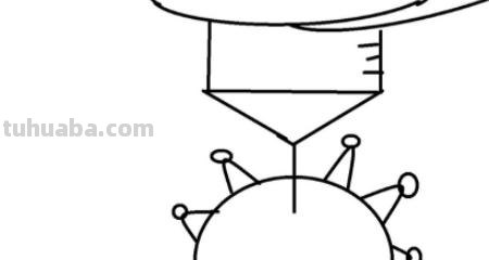 针管怎么画简笔画图片 怎样画 “被打败的新冠病毒”？