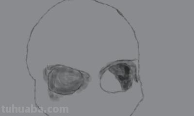 骷髅设计速写 怎样画骷髅头？