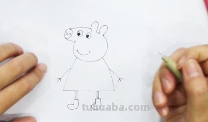 怎么画小猪佩琪简笔画 怎么画小猪佩奇的简笔画？