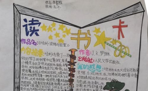 哈利波特的读书卡该怎么画 如何画简单又好看的读书卡?