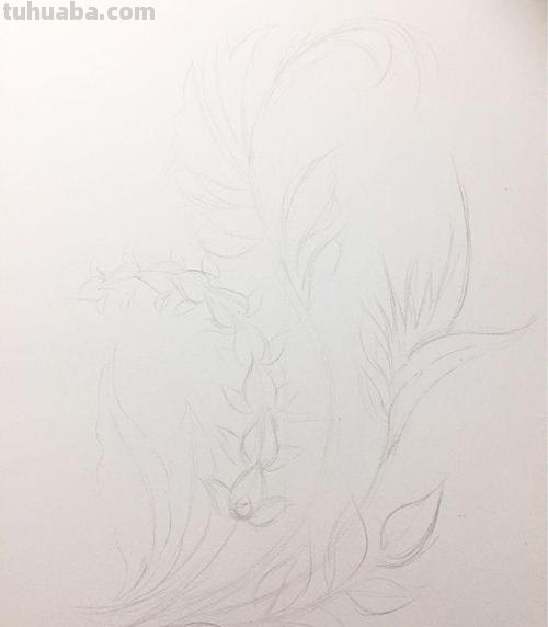 用彩铅画的兰草怎么画 水溶性彩铅怎样作画？
