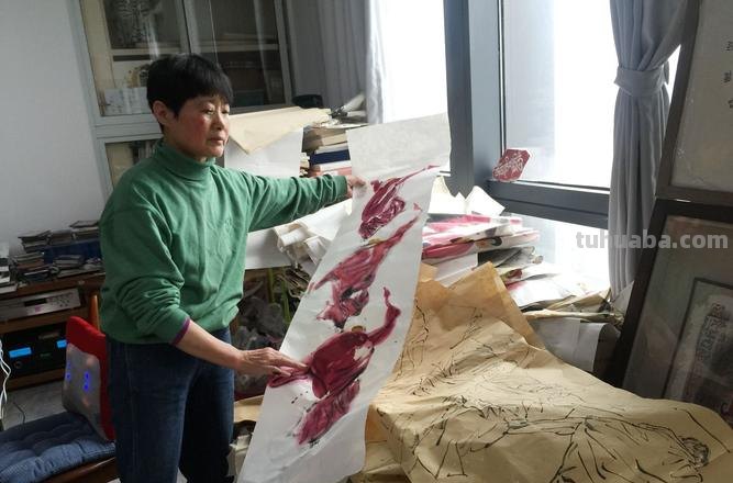 现代著名女画家何南燕二十幅经典绘画作品赏析