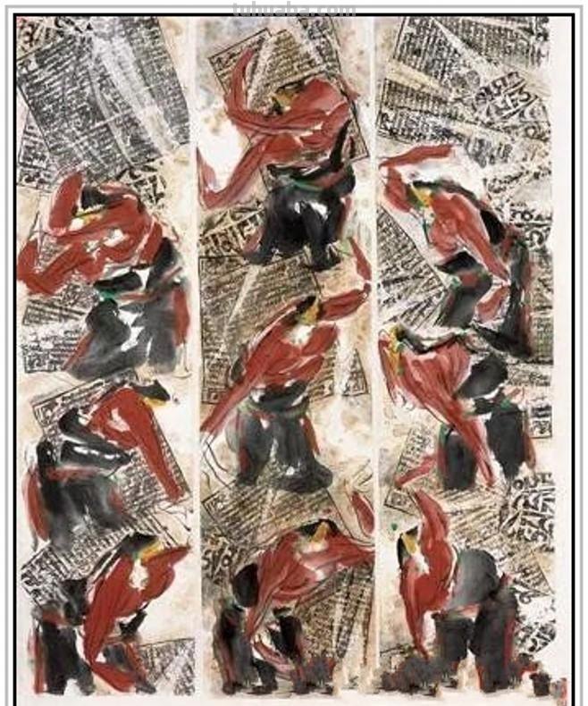 现代著名女画家何南燕二十幅经典绘画作品赏析