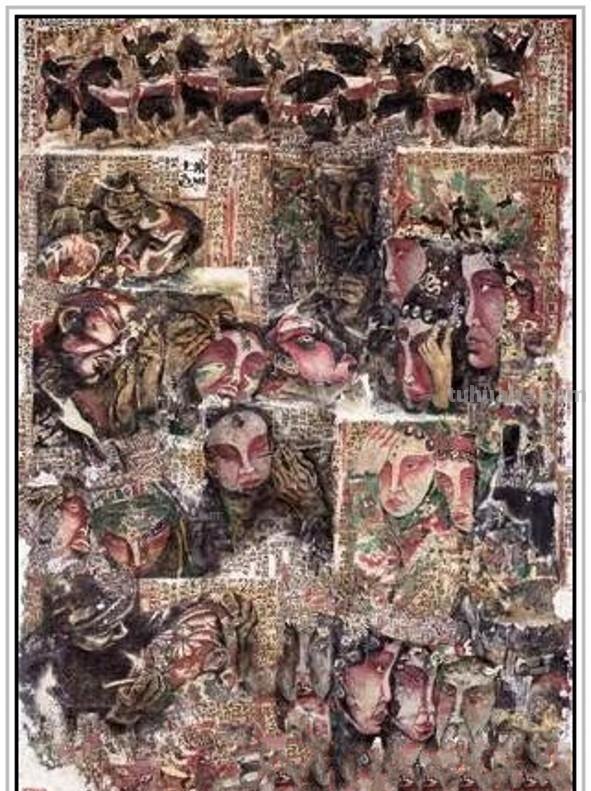 现代著名女画家何南燕二十幅经典绘画作品赏析