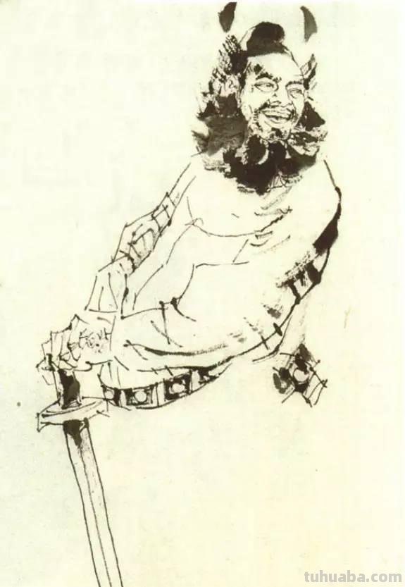 速写画技巧钟馗 钟馗图起稿应注意什么？