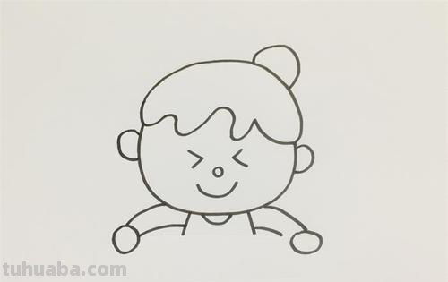 宝宝怎么画简笔画图片 简笔画宝宝游泳的画法？