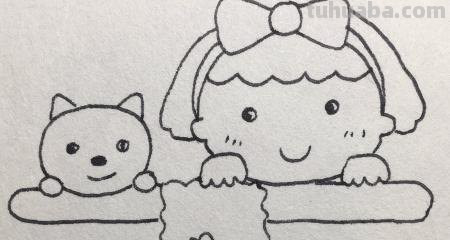 宝宝怎么画简笔画图片 简笔画宝宝游泳的画法？